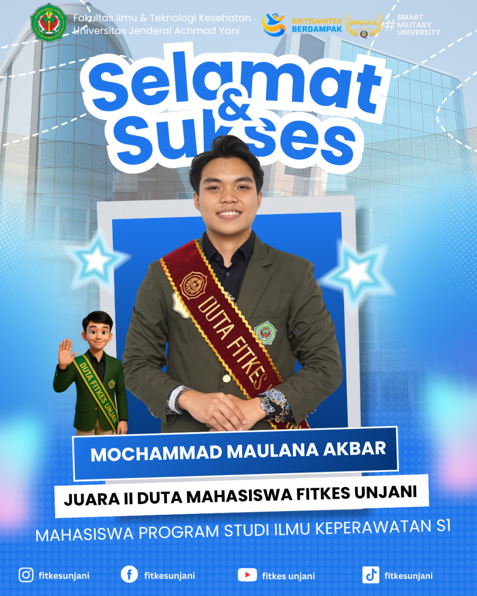 Juara II Duta FITKes Unjani